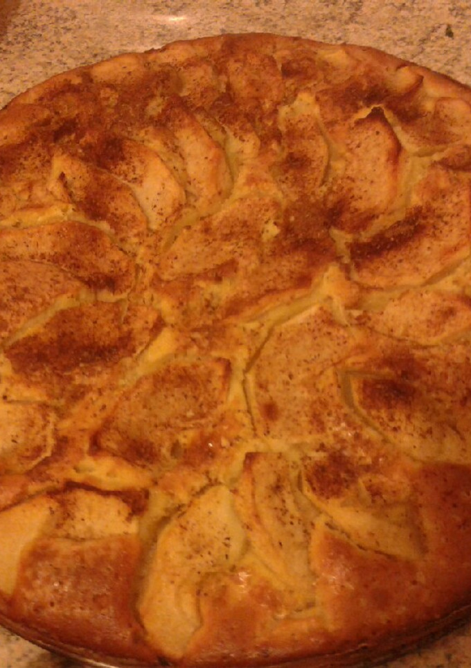 Una foto de Tarta de manzana