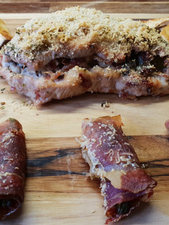Una foto de Pechuga de pavo rellena sin gluten