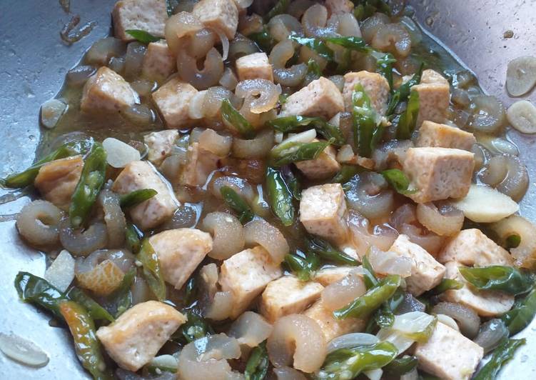 How to Cook Yummy Kikil Cabe Ijo