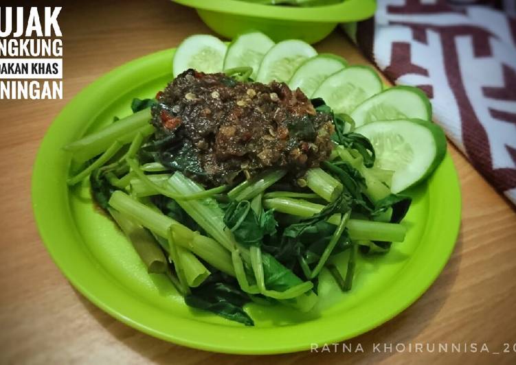 #55 Rujak Kangkung Dadakan Khas Kuningan