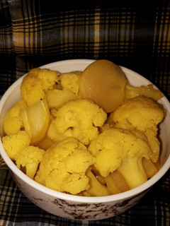 عکسی از دستور ترشی شور گل کلم فوری