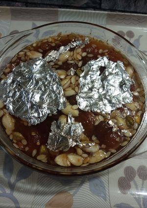 A picture of Alu bukhary ki chutney.