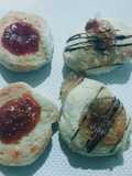 Pepas de batata y membrillo