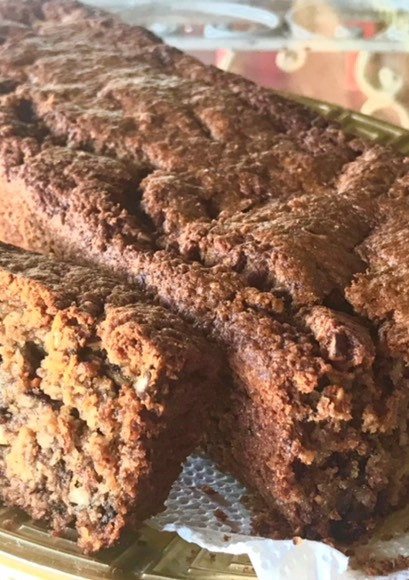 Una foto de Budín de Avena con Banana y Nuez