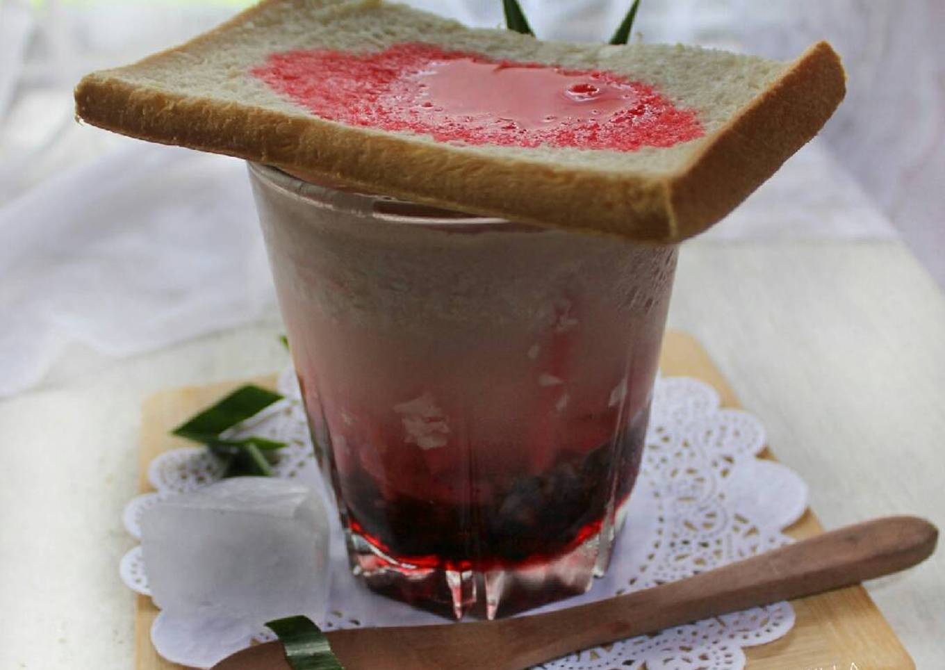 (11)Es santan ketan hitam #kamismanis