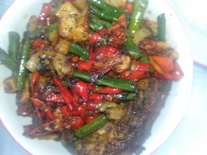 Cara Gampang Membuat Resep Ayam goreng bumbu sambal hati yang  Bikin Ketagihan Anti Ribet, Lezat