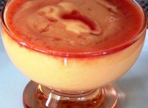 Una foto de Batido de papaya