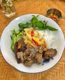 Bánh Ướt Lòng Gà