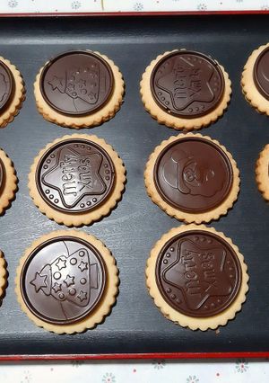 Une photo de Sablés façon petit écolier 🍫