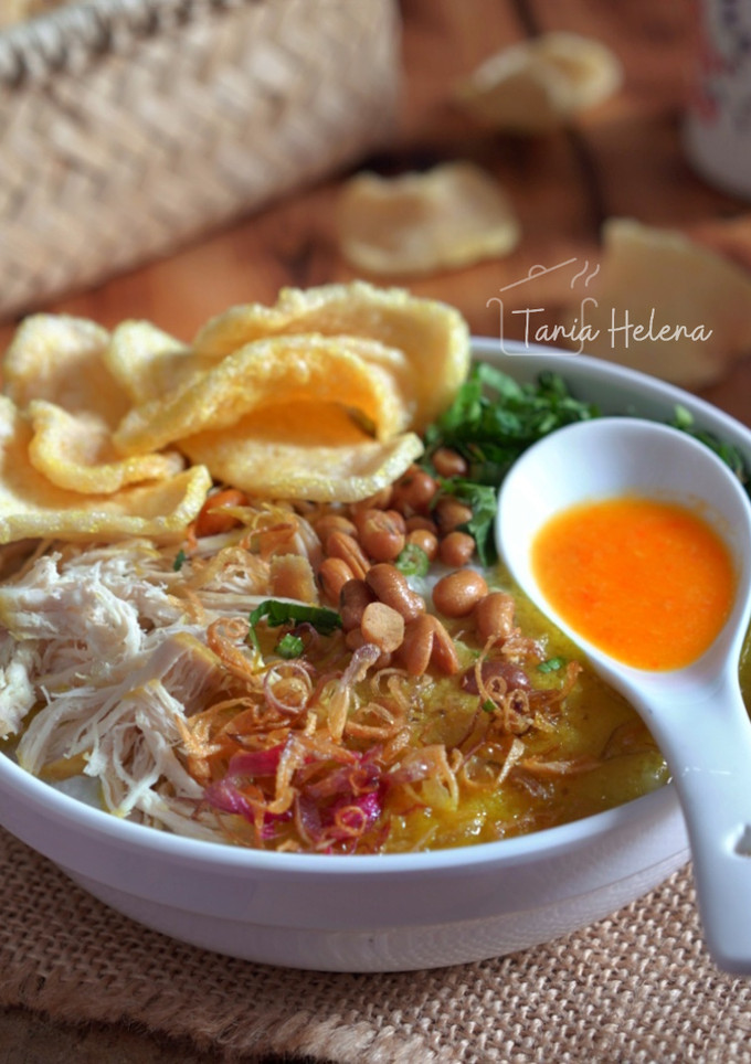 Foto resep Bubur Ayam Kuning
