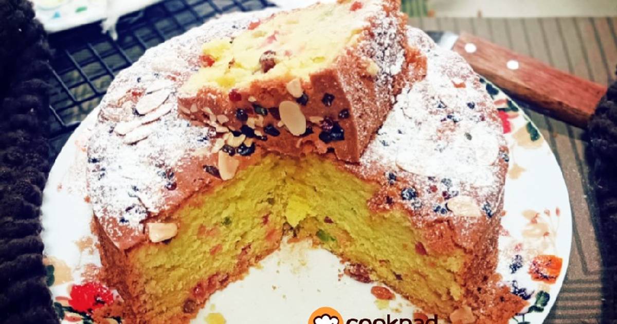 Resipi 🇪🇨Mixed Fruit Butter Cake oleh mamy_kitchen89 Cookpad