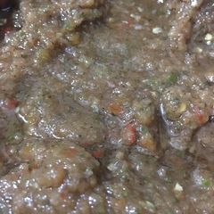 A picture of Restaurant style chutney.