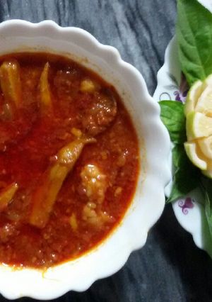 عکسی از دستور خورشت بامیه خوشمزه من