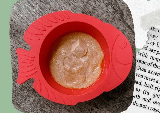 MPASI 6m menu lengkap - ikan salmon tahu