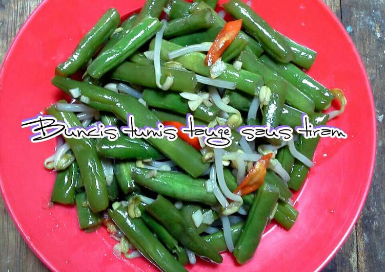 Resep Buncis tumis tauge saus tiram, Menggugah Selera
