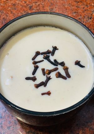A picture of Tiger-nut pudding.