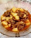Bistec con papas