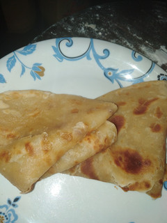 A picture of Soft layerd chapati.