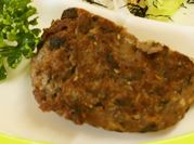 A picture of hamburger patties