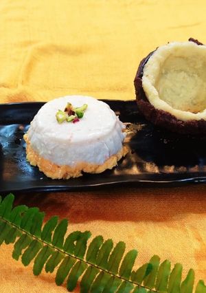 A picture of Coconut Pudding.