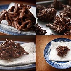 A picture of Chocolate Spiders..