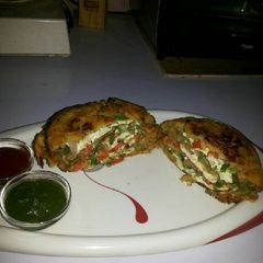 A picture of Hyderabadi paratha.