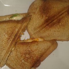 A picture of Cheesy Veggie Sandwich.
