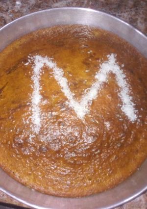 صورة لوصفة كيكة عادية شهية