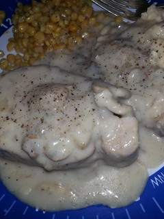 A picture of Don't feel like cooking, pork chops.