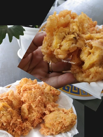 Cara Mudah Membikin Resep Pisang goreng kremes Pontianak yang Lezat Sekali Anti Ribet, Lezat