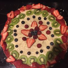 A picture of Fruit Pizza.