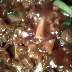 A picture of Mongolian lamb.