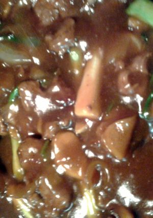 A picture of Mongolian lamb.