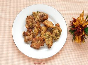 Foto resep Ayam Goreng Wansui / Cilantro (Daun Ketumbar)