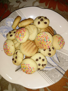 A picture of Butter cookies.