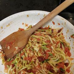 A picture of Easy Zucchini pasta.