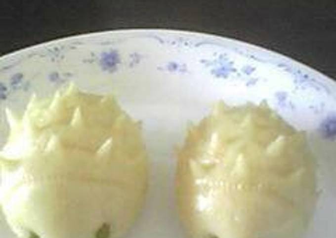 Recipe of Favorite Cute Hedgehog Shaped Steamed Bread