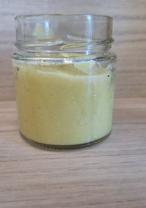 Une photo de Purée bébé lentille corail courgette