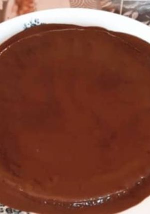 Foto de Bolo de Chocolate com cobertura de Chocolate