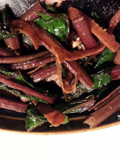 A picture of Beet Greens.