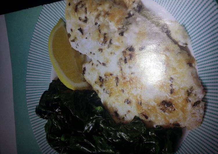 Recipe of Favorite Broiled tilapia parmesan