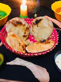 A picture of Oven Butter Chapati And lacchedar Kheer.