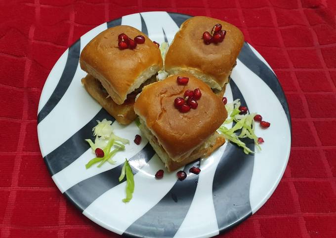 Cabbage Egg Cutlet Pav Recipe