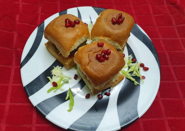 Easiest Way to Make Super Quick Homemade Cabbage Egg Cutlet Pav