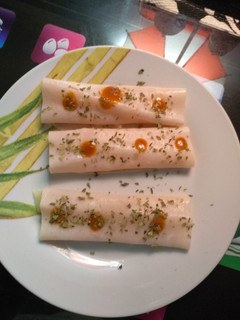 Una foto de Tacos mexicanos light con pechuga de pavo