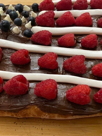 How To Make Fourth of July pizza which Delicious