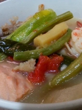 Easy Steps to Make|Recipe} Seafoods soup(sinigang) the So Delicious , Perfect