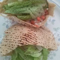 A picture of Dean's Healthy Buffalo Turkey Pita Pocket.