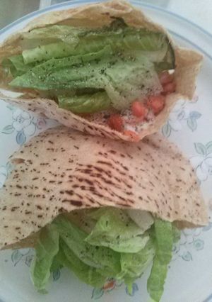 A picture of Dean's Healthy Buffalo Turkey Pita Pocket.