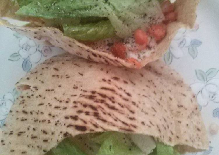 Recipe of Award-winning Dean&#39;s Healthy Buffalo Turkey Pita Pocket